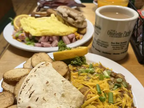 The Omelette Parlor Serves Up Local Favorites in a Cozy Former Home-turned Restaurant