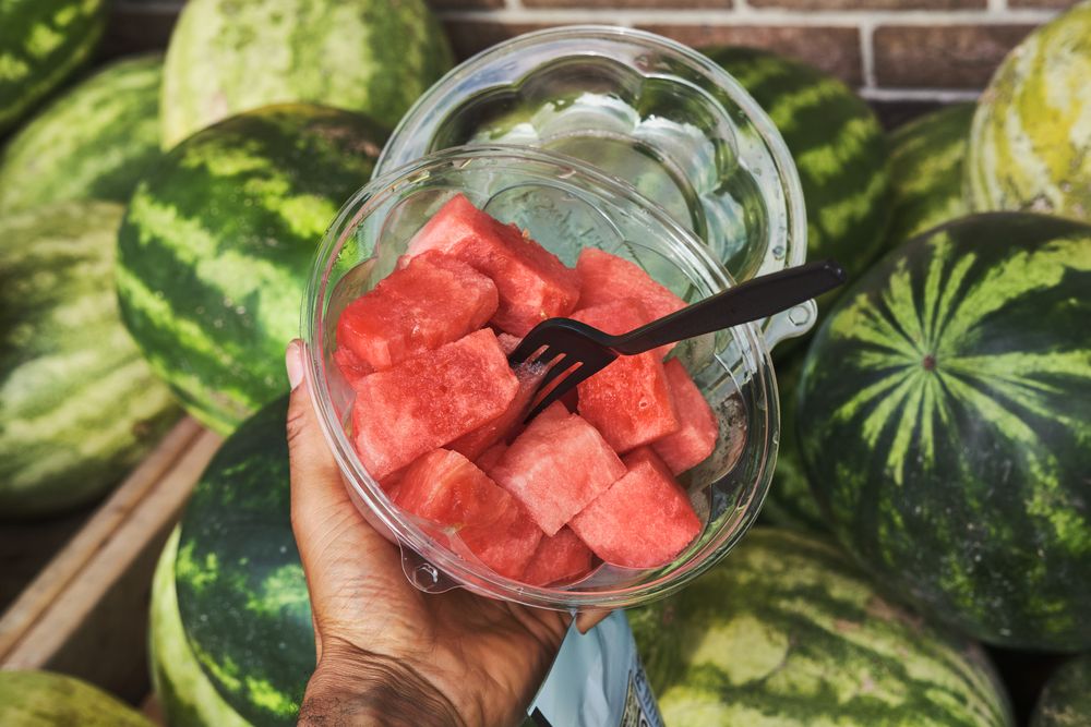 Viral TikTok Trend Turns Watermelon, Papayas & Tomatoes Into Ice Cream