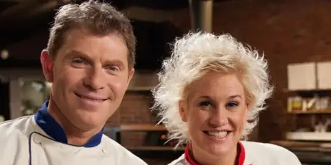 Bobby Flay Pays Emotional Tribute to Anne Burrell