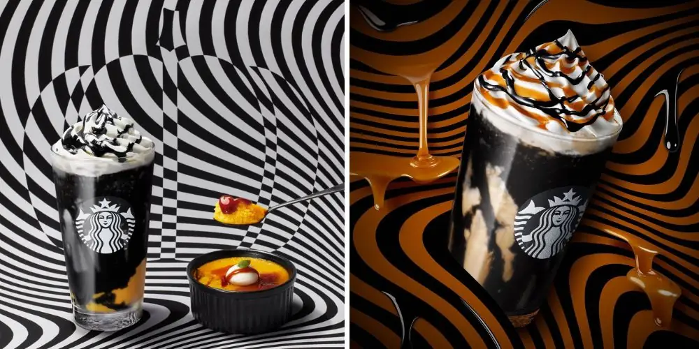 Starbucks Japan’s Spooky Halloween Delights: All-Black Booooo Frappuccino & More!