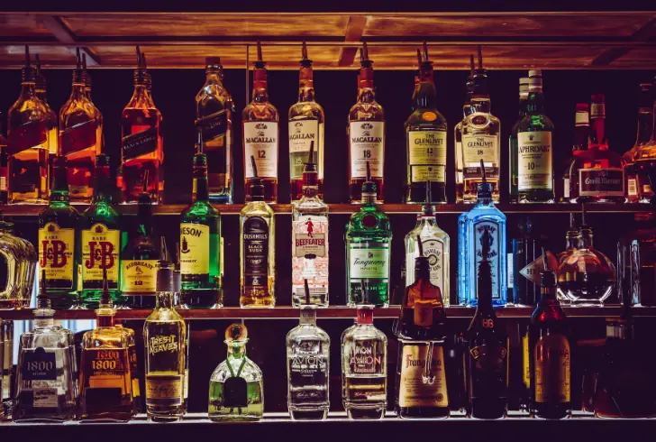 Pexels | Chris F | For alcohol delivery, customers overwhelmingly wanted vodka, hard seltzer, and tequila in 2023.