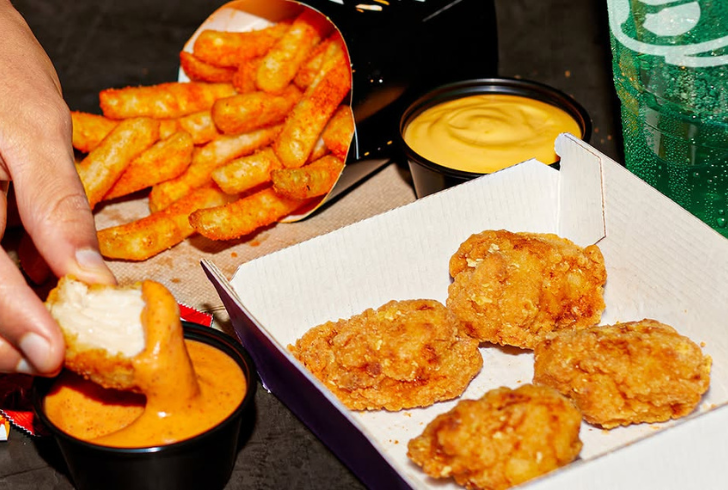 Crispy Taco Bell chicken nuggets